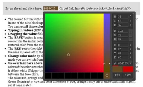 Image result for JavaScript Horizontal Color Selector