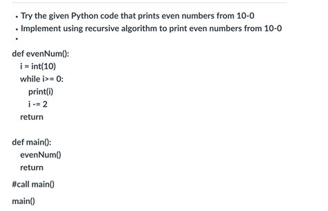 Image result for Python Compiler Code for Even Numbers