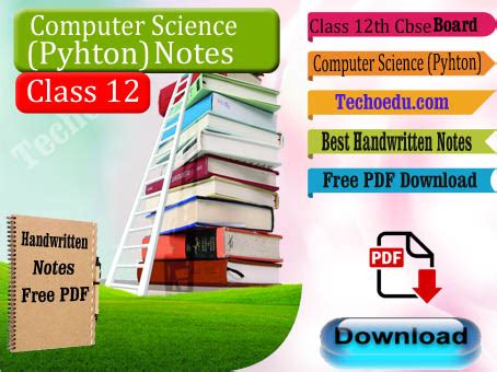 Image result for Class 12 Computer Science Notes