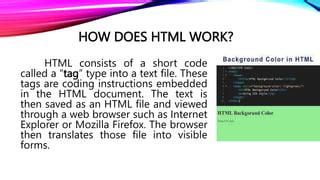 Image result for How HTML Code Works