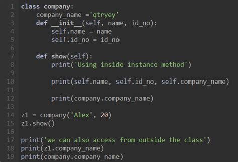 Image result for Python Class Variables