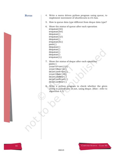 Image result for Computer Science Chapter Queue Class 12