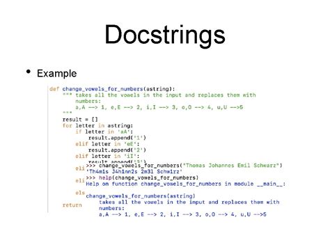 Python Documentation Example Docstring に対する画像結果