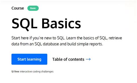 Image result for SQL Database Course