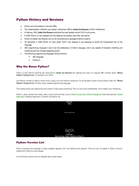 Image result for First Version of Python Code
