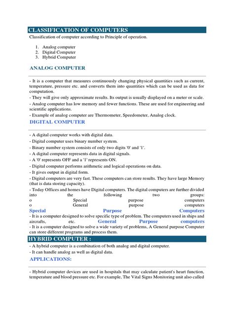 Afbeeldingsresultaten voor Basic Computer Notes