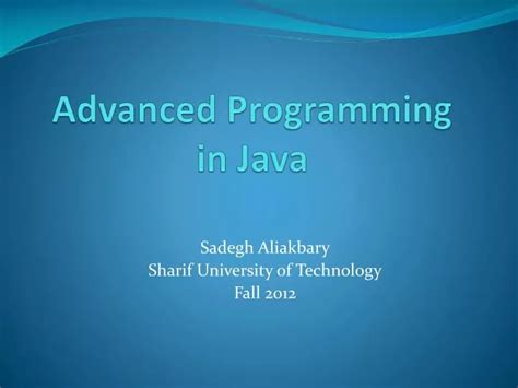 Image result for Advanced Java Programming