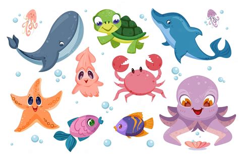 Free Sea Creatures, Download Free Sea Creatures png images, Free ...