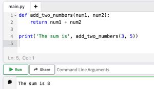 Afbeeldingsresultaten voor Python Code Adding 3 Numbersa