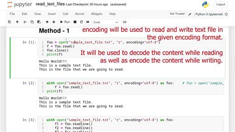 Toradh íomhá ar How to Read Text File in Python