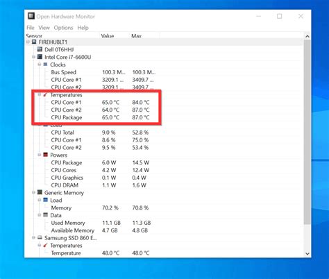 Image result for Check Temperatures in Computer