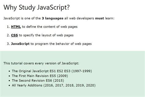 Image result for Best JavaScript Tutorial