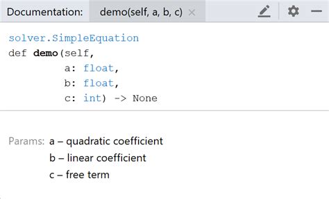 Image result for Python Docstring Format