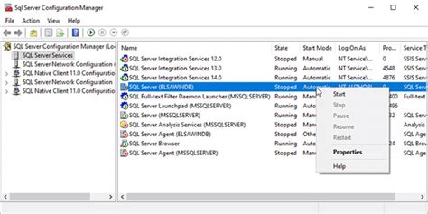 Image result for How to Start SQL Server