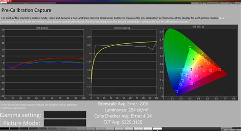 Toradh íomhá ar Alienware Aw3225qf Color Profile
