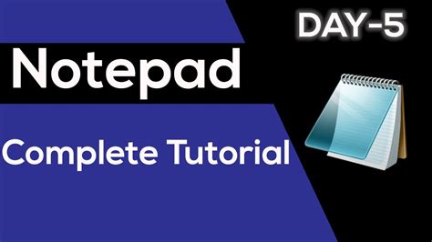 Image result for Notepad Tutorial Beginner