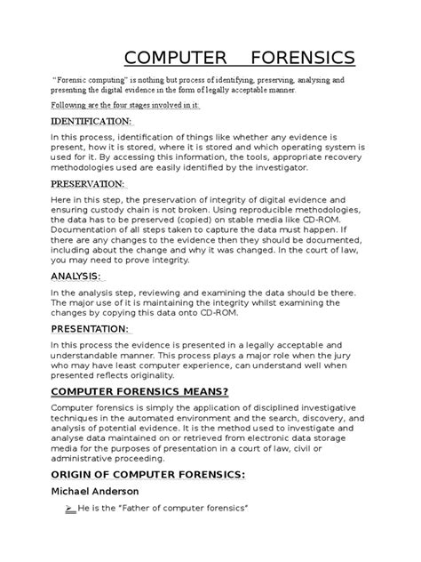 Image result for Computer Forensic Programs