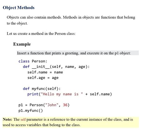 Image result for Python Object Methods