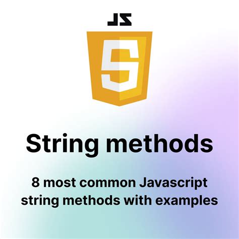 Image result for JavaScript String Object Methods Example