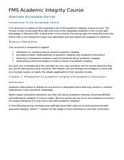 Image result for Academic Integrity Course