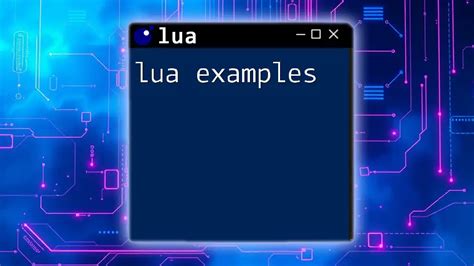 Image result for Lua Code Tutorial