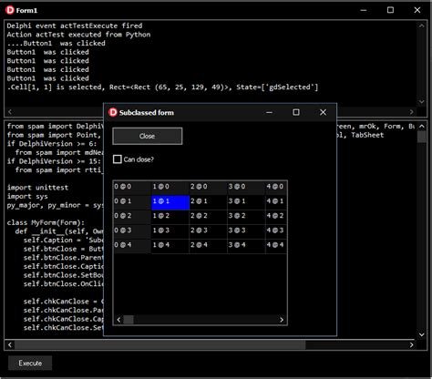 Toradh íomhá ar Pyforms GUI Examples