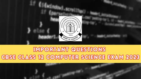 Toradh íomhá ar Computer Science Questions