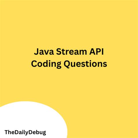 Afbeeldingsresultaten voor Java Stream API Interview Questions