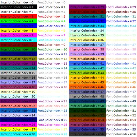 Visual Basic Color Code に対する画像結果