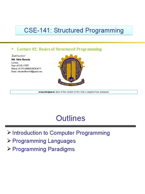 Image result for Structured Programming Introduction