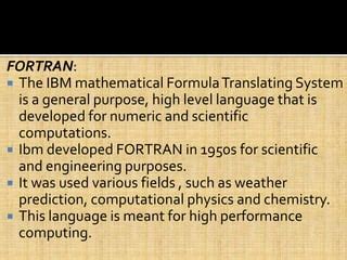 Image result for First Computer Language