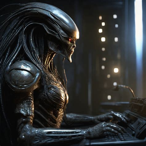 Image result for Alien Predator Hybrid