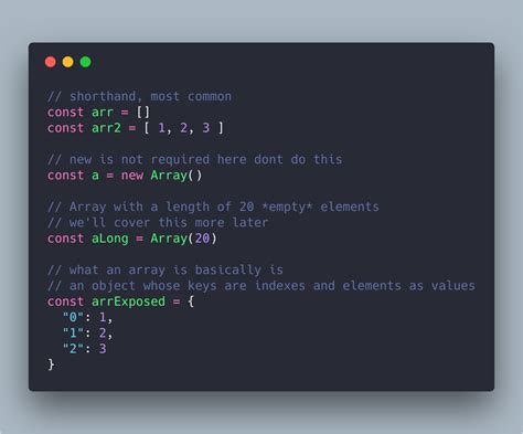 Image result for New Array JavaScript