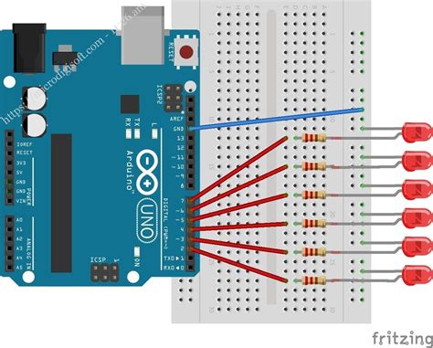 Image result for LED Program Arduino