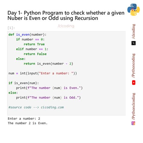 Image result for Python Compiler Code for Even Numbers