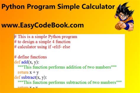 Image result for Python Simple Calculator Code