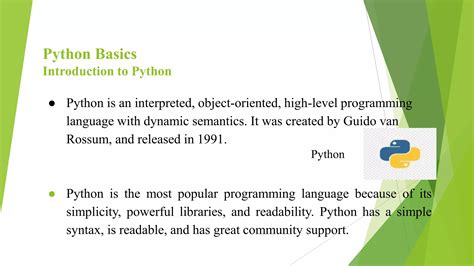 Image result for Python Programming Language Introduction