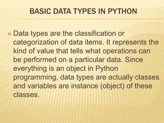 Image result for Python Introduction Data Types