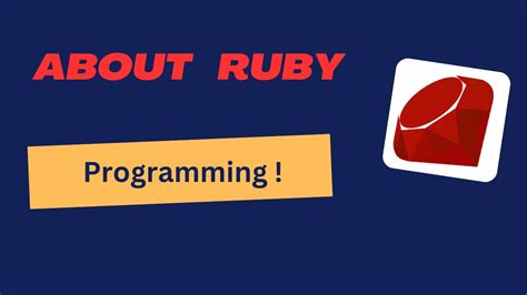 Ruby Programming Language-க்கான படிம முடிவு