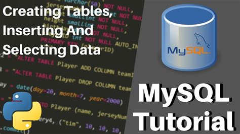 Bildergebnis für Create Table in MySQL with Python