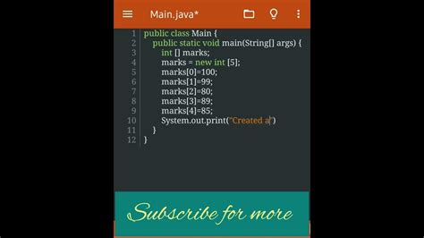 How to Create Array Java に対する画像結果