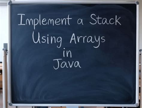 Image result for Stack Using Array in Java