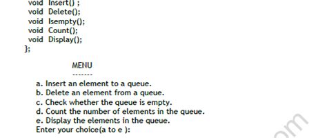 Afbeeldingsresultaten voor Computer Science Chapter Queue Class 12