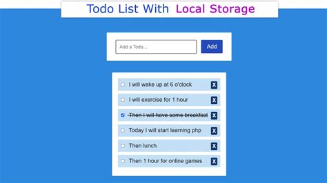 Storage List HTML CSS JavaScript に対する画像結果