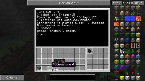 Toradh íomhá ar ComputerCraft Coding