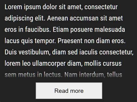 Afbeeldingsresultaten voor ReadMore Button in JavaScript