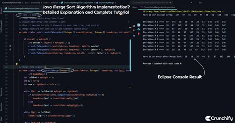 Image result for Merge Sort Algorithm Java