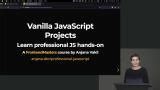 Bildergebnis für Vanilla JavaScript Projects