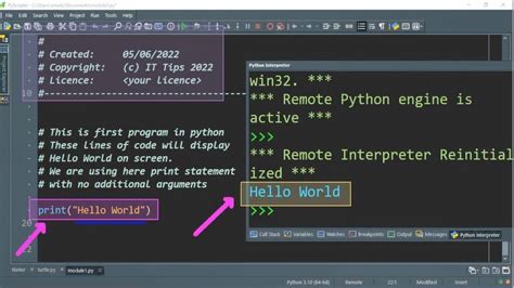 Image result for Python Hello World Code