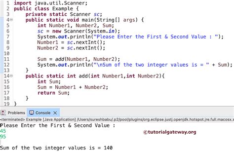 Java Program to Add Two Numbers に対する画像結果